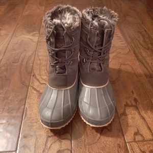 Sporto Fur Lined Waterproof/Rain boots